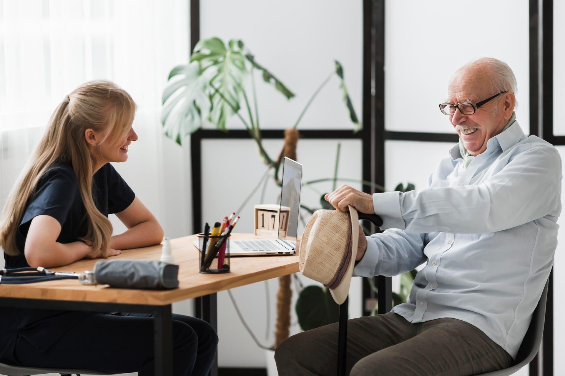 A calm, professional healthcare environment representing behavioral health care.